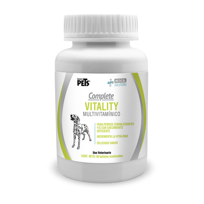 MS COMPLETE VITALITY P/PERROS - 60 TAB