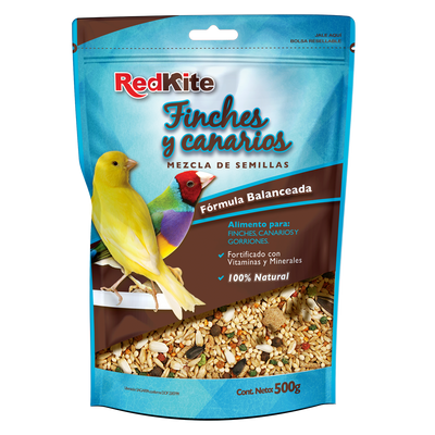 MEZCLA DE SEMILLAS P/CANARIOS Y FINCHES 500 G