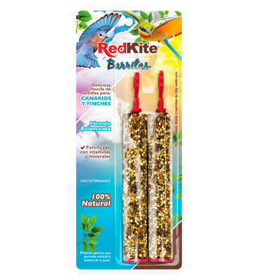 BARRITA DE SEMILLAS P/CANARIOS Y FINCHES - 2 PZ