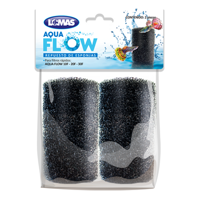 REPUESTO ESPONJA P/FILTRO RAPIDO AQUAFLOW - 2 PZ
