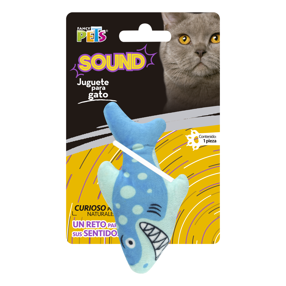 JUGUETE TIBURON SOUND FANCY PETS