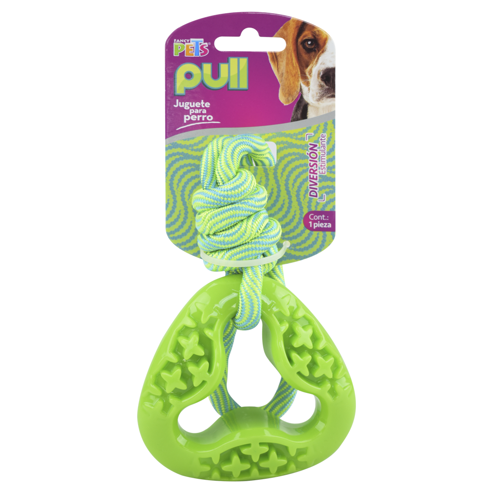 JUGUETE ESLABON C/CUERDA PULL FANCY PETS