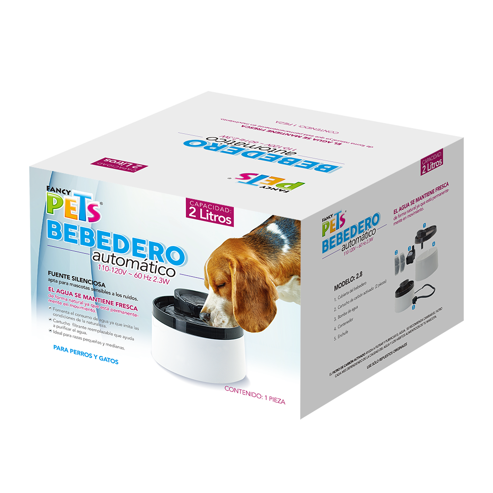 BEBEDERO AUTOMATICO 2 L FANCY PETS