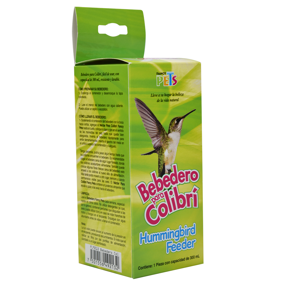 BEBEDERO P/COLIBRI 300 ML REDKITE