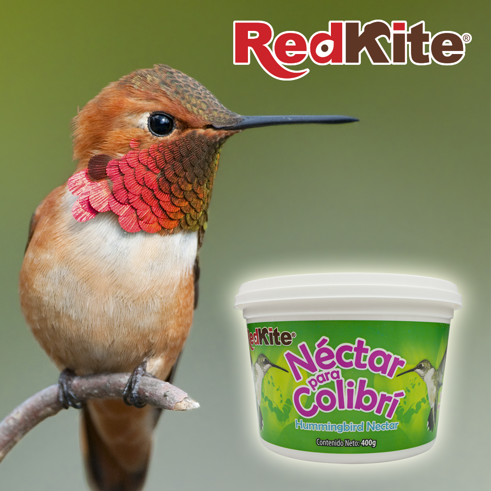 NECTAR EN POLVO P/COLIBRI 400 G REDKITE