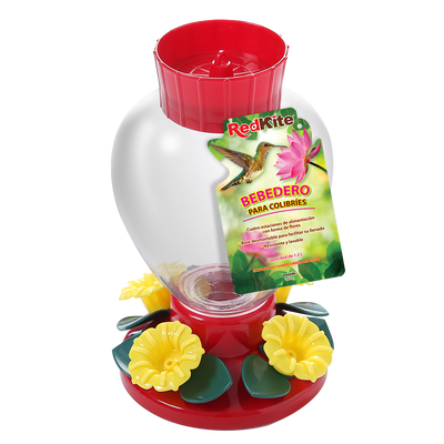 BEBEDERO ESFERA C/NARCISOS P/COLIBRI 1.2 L REDKITE