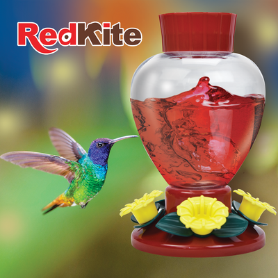 BEBEDERO ESFERA C/NARCISOS P/COLIBRI 1.2 L REDKITE