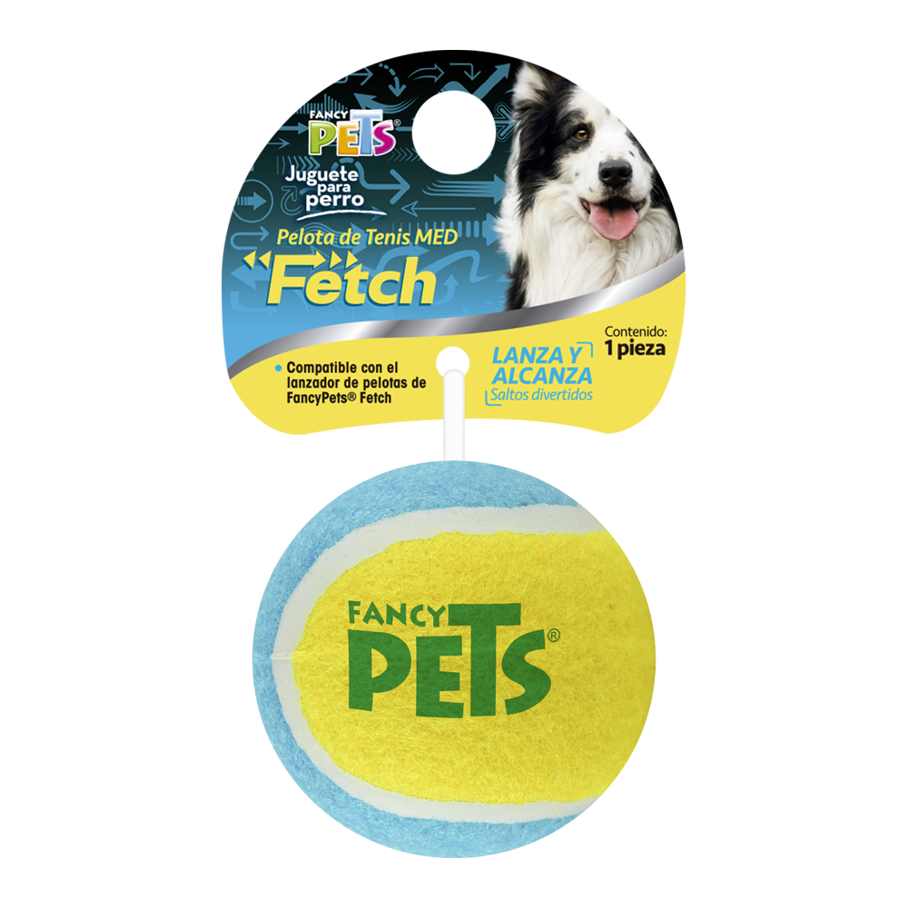 PELOTA DE TENIS MED FETCH FANCY PETS