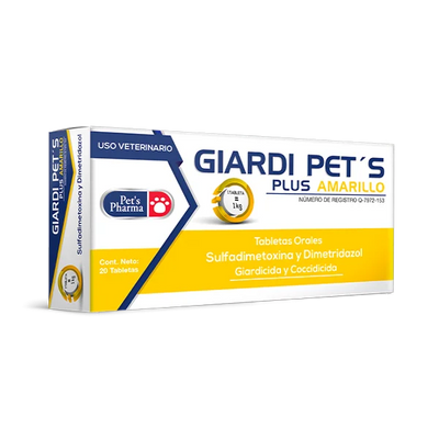 GIARDI PETS PLUS 20 TABLETAS