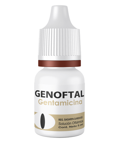 GENOFTAL SOL. OFT 5 ML - SANTGAR