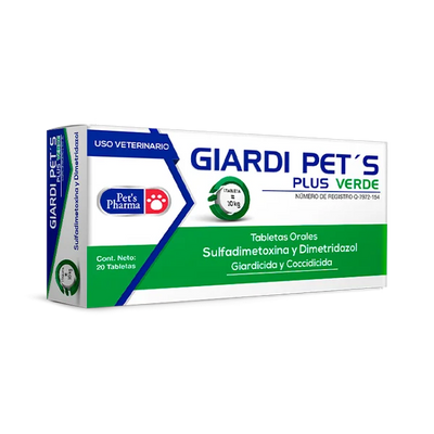 GIARDI PETS PLUS 20 TABLETAS