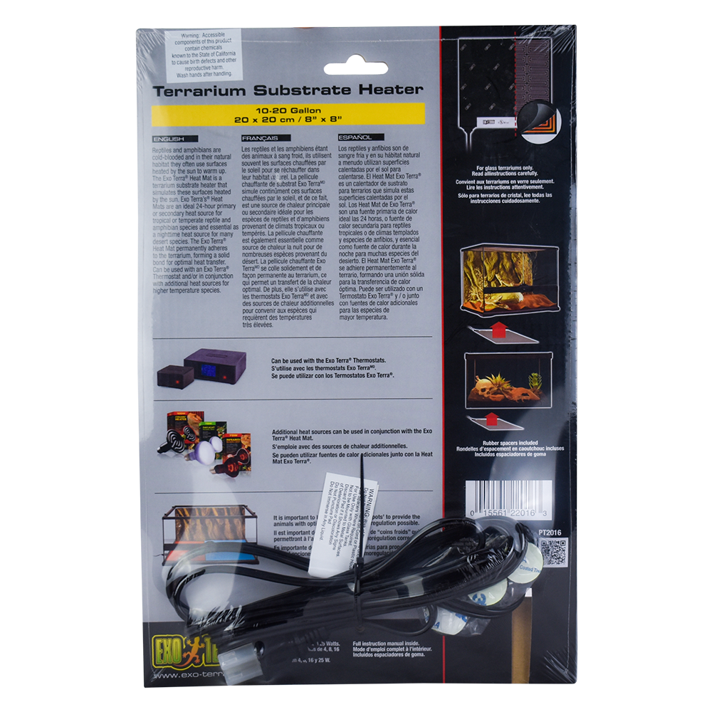 PLACA TERMICA EXO-TERRA 8 W HAGEN