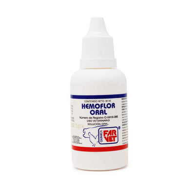 HEMOFLOR ORAL 30 ML - QUIMICA FARVET