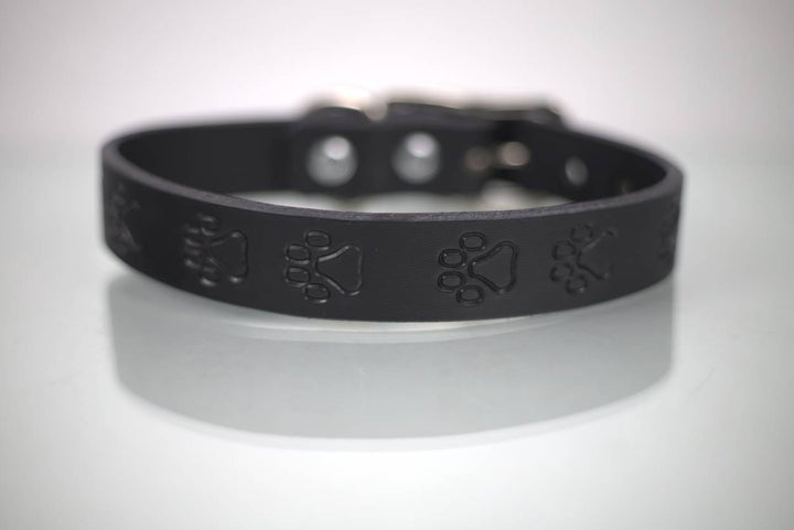 COLLAR DE PIEL GRABADO - SILVERADO