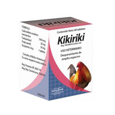 KIKIRIKI 60 TABLETAS - DECHRA BROVEL
