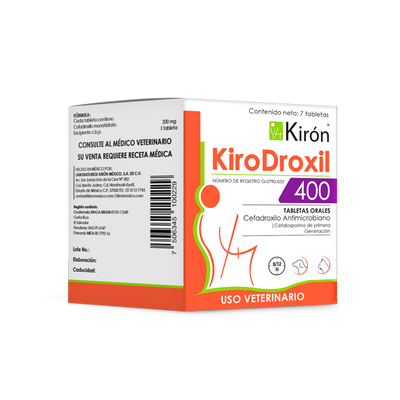 KIRODROXIL 400MG 7 TABLETAS - KIRON