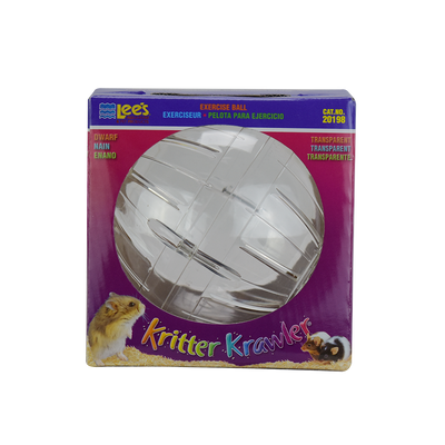 JUGUETE ESFERA CH TRANSPARENTE P/HAMSTER LEES