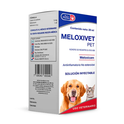 MELOXIVET PET 20 ml INYECTABLE