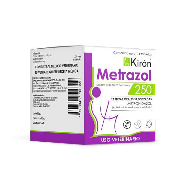 METRAZOL 250MG 14 TABLETAS -  KIRON