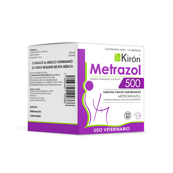METRAZOL 500MG 14 TABLETAS -  KIRON
