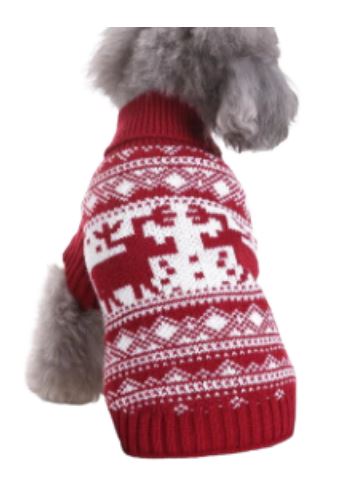 NV21 Suéter de Navidad, Paw Pets