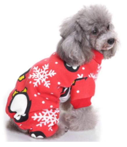 NV25 Pijama Navidad, Paw Pets