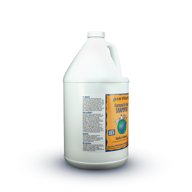 SHAMPOO AVENA & ALOE - 1 GALON ¡DILUIBLE 33 A 1! - EARTHBATH