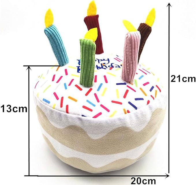 Paw Pets juguete pastel cumpleaños velas