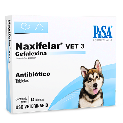 NAXIFELAR VET 3 - 14 TABLETAS - PISA