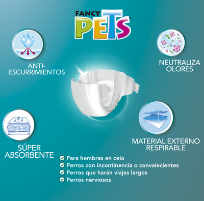 PAÑAL P/PERRO - 12 PZ