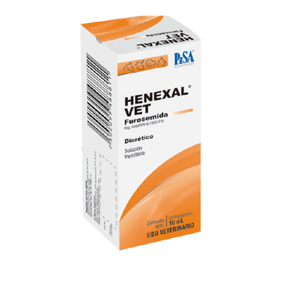 HENEXAL VET 10 ML INYECCION - PISA