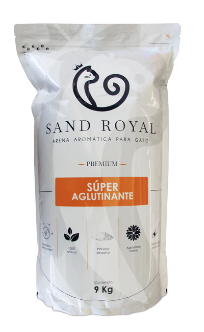 ARENA P/GATO SAND ROYAL 9 KG - ROYAL