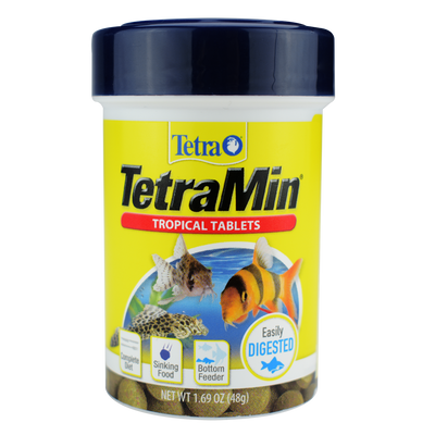 TETRAMIN TROPICAL TABLETS 1.7 OZ (48 G)