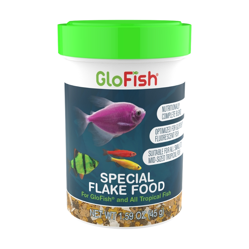 GLOFISH FLAKES 1.59 OZ (45 G) TETRA