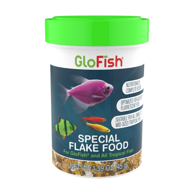 GLOFISH FLAKES 1.59 OZ (45 G) TETRA