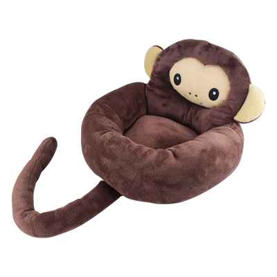 CAMA ANIMALITOS MONO - FLANNEL FANCYPETS
