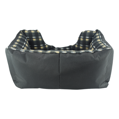 CAMA SAAB NEGRO (BORDADA) FANCYPETS