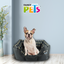 CAMA SAAB NEGRO (BORDADA) FANCYPETS