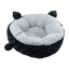 CAMA VIGO NEGRO/GRIS P/GATO FANCYPETS
