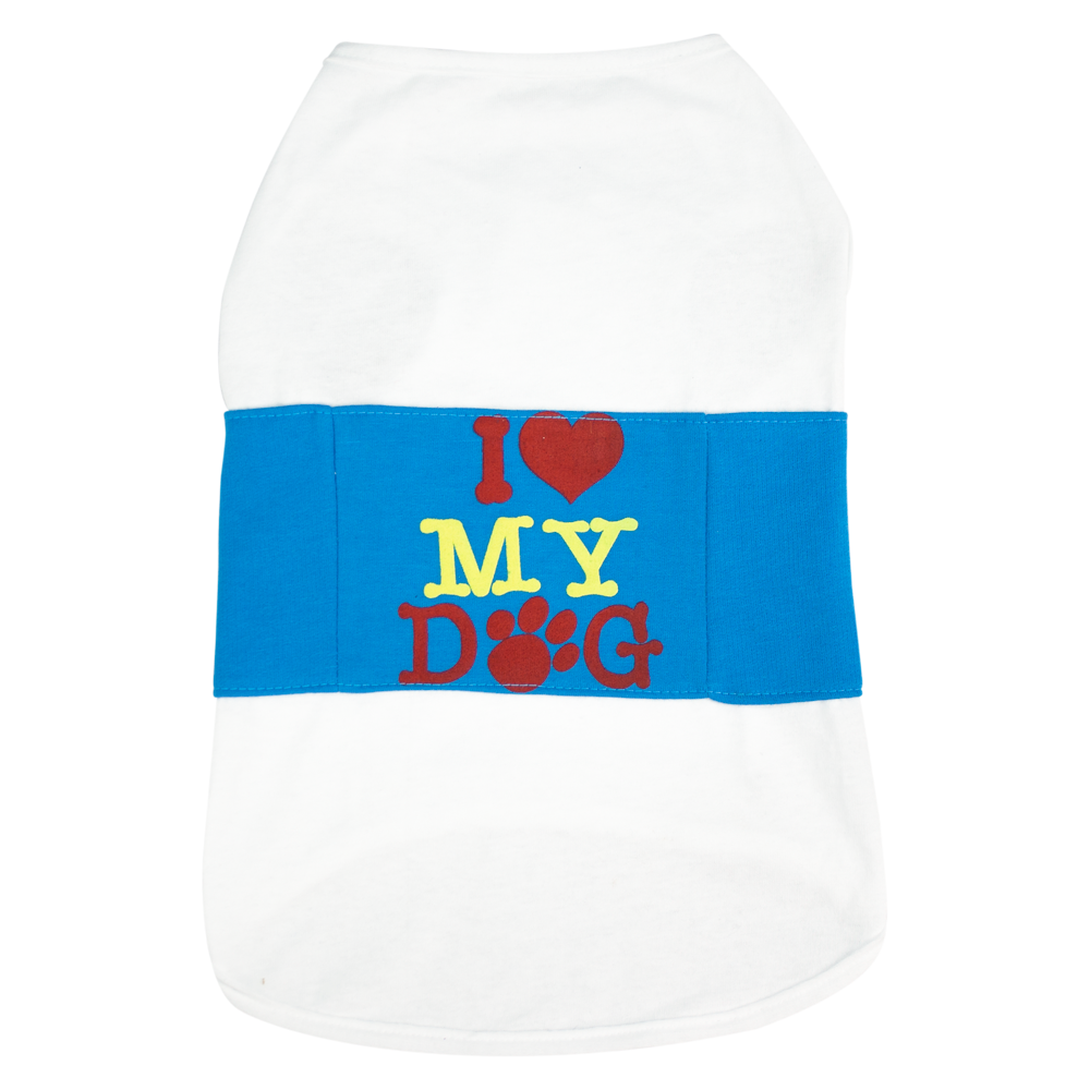 CAMISETA LOVE NEGRO XCH FANCYPETS
