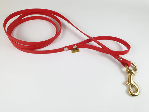 CORREA BIOTHANE CON BANDOLA DE BRONCE - SILVERADO