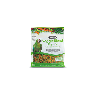 Alimento VeggieBlend con sabores naturales para loros M/G