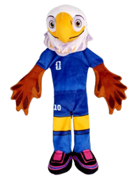 Mascota Mundial 2026 FIFA Clutch Mascot Flat Fetcher 50 x 30 x 11.5 cm