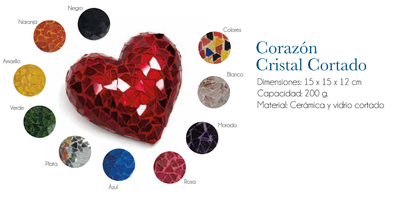 URNA MODELO CORAZON CRISTAL CORTADO