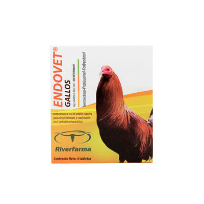 ENDOVET GALLOS BLISTER C/4 TAB - RIVERFARMA