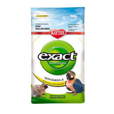 Exact fórmula para polluelos de guacamaya (Hand Feeding)