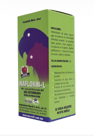 Nafloxin -L ( Amplio espectro) 20 ml