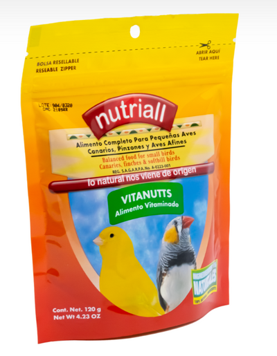 Nutriall Vitanutts Alimento vitaminado 120 g