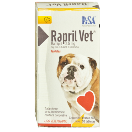 RAPRIL VET 2.5 MG 30 TAB PISA