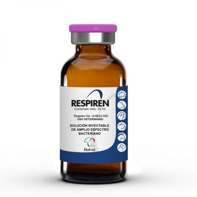 RESPIREN SOLUCIÓN INYECTABLE HALVET